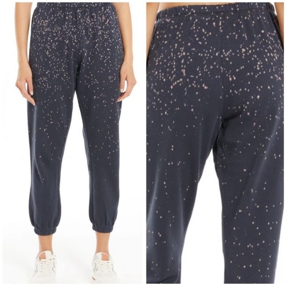 Z Supply Tira Splatter Jogger Sweatpants - Picture 1 of 4